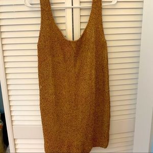 Donna Karan Beaded Mini Dress